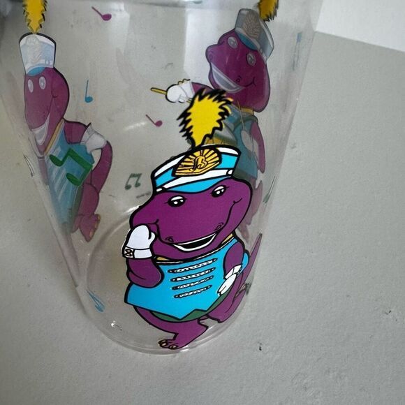 Vintage Barney Kids Plastic Cup 1992 The Lyons Group - Picture 4 of 9